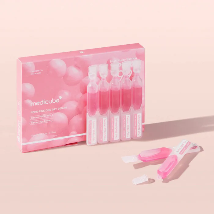PDRN PINK مجموعة مصل في يوم واحد
