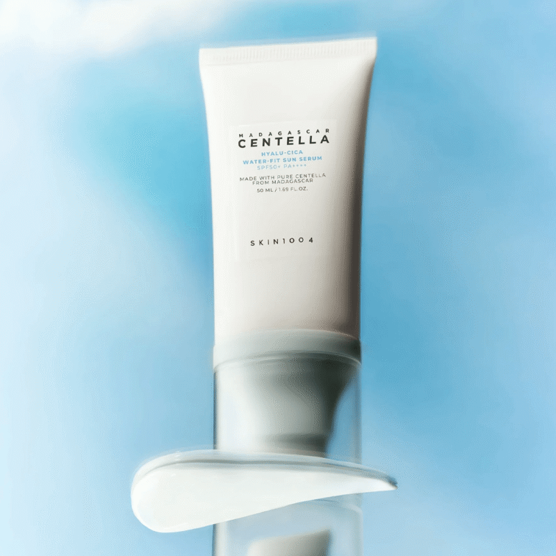 سيروم واقي شمس مدغشقر سينتيلا هيالو-سيكا ووتر فيت SPF50+ من سكين1004 - 50مل