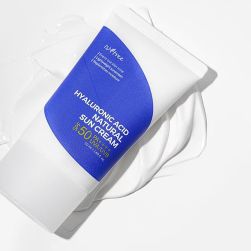 كريم واقي شمس بحمض الهيالورونيك بعامل حماية من الشمس 50+ من اسنتري - 50مل