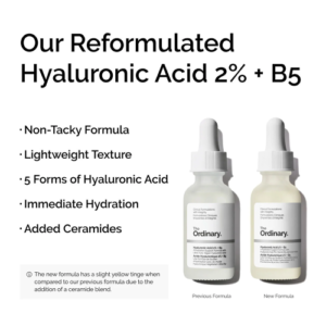 حمض الهيالورونيك 2% + بي 5 من ذا اورديناري - 60 مل