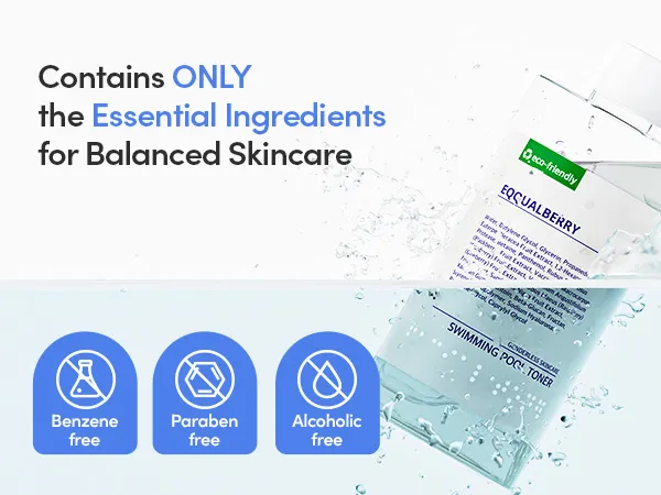 EQQUALBERRY - تونر حمام السباحة - 400 مل