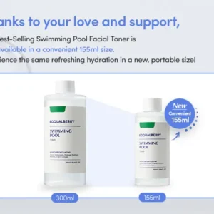EQQUALBERRY - تونر حمام السباحة - 155 مل
