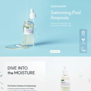 EQQUALBERRY - أمبول حمام السباحة - 50 مل