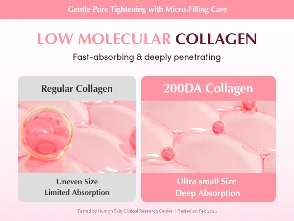 EQQUALBERRY - مجموعة ماسكات الهيدروجيل بشد المسام بالكولاجين - 4 قطع