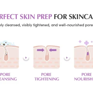 EQQUALBERRY - زيت تنظيف مسام البشرة بالأرز البنفسجي لتنعيم البشرة - 200 مل