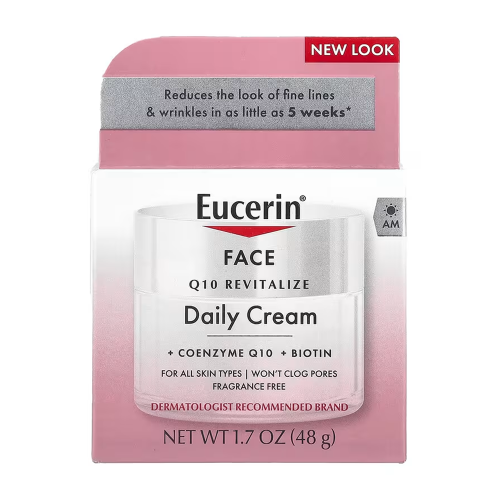 كريم يومي للوجه بتركيبة Q10 من يوسرين - 48 جم