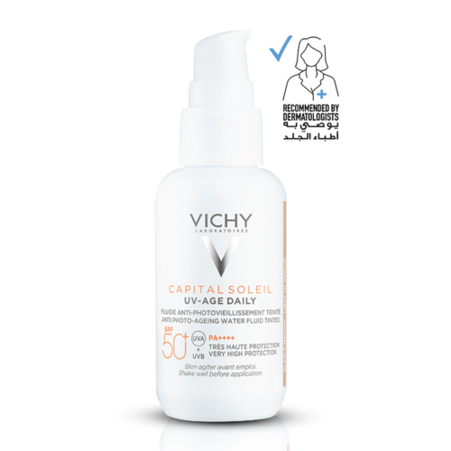 كريم واقي الشمس كابيتال سولاي ديلي بلون مع عامل حماية +50 من فيتشي- 40مل