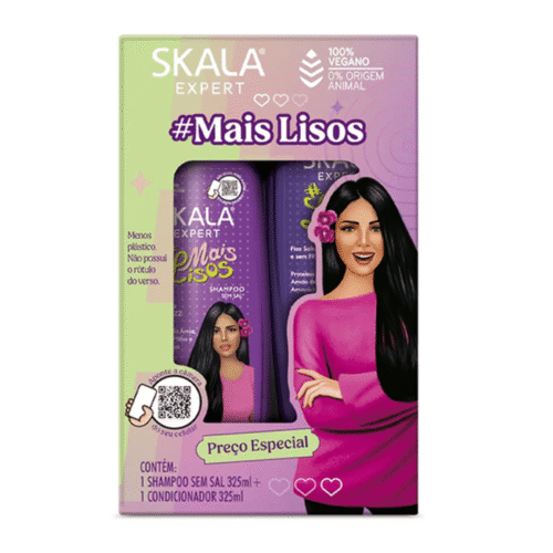 مجموعة شامبو وبلسم إكسبرت ستريتر من سكالا - 325 مل