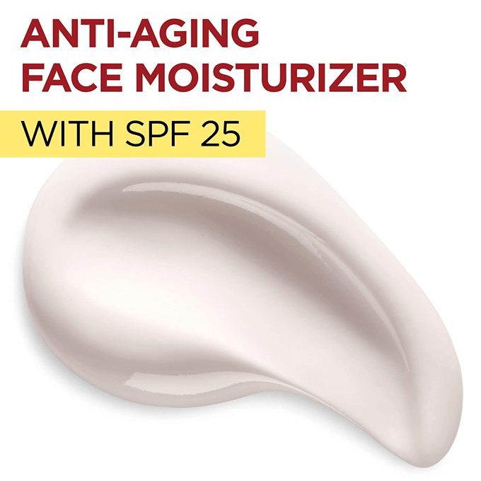 كريم النهار ضد تقدم سن البشرة بعامل حماية 25 من لوريال باريس - 50 مل