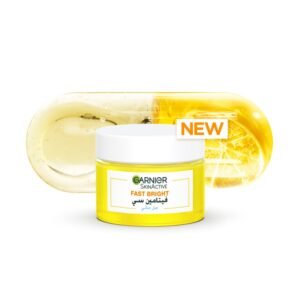 غارنييه كريم جل بفيتامين سي فاست برايت سكين اكتيف - 50 مل