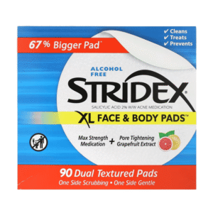 ستريديكس ضمادات قطنية للوجه والجسم بخلاصة الجريب فروت - 90 قطعة
