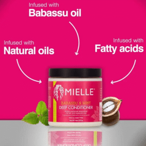 بلسم ترطيب عميق بزيت الباباسو والنعناع من ميلي اورجانيكس - 227ج