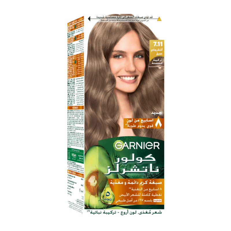 غارنييه صبغة كولور ناتشرلز كريم - اشقر رمادي عميق