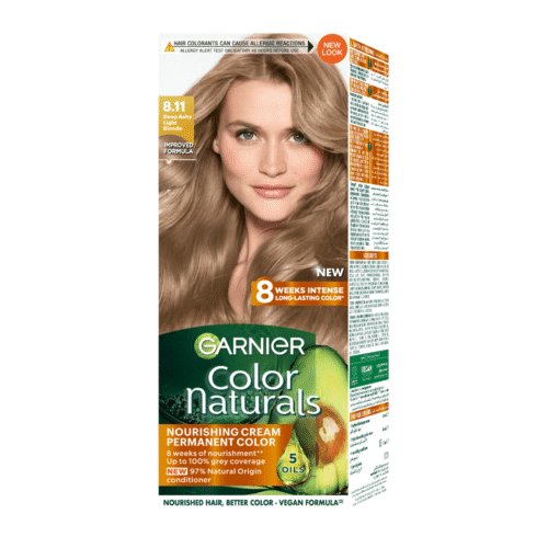 غارنييه صبغة شعر كولر ناتشورالز كريم - أشقر فاتح رمادي عميق