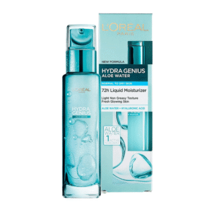 مرطب هيدرا جينيوس مع ماء الصبار للبشرة العادية إلى الجافة من لوريال باريس - 70مل