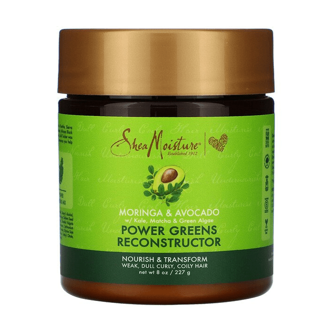 كريم الشعر بأوراق المورينجا و الأفوكادو باور جرينز من شيا مويستشر - 237مل