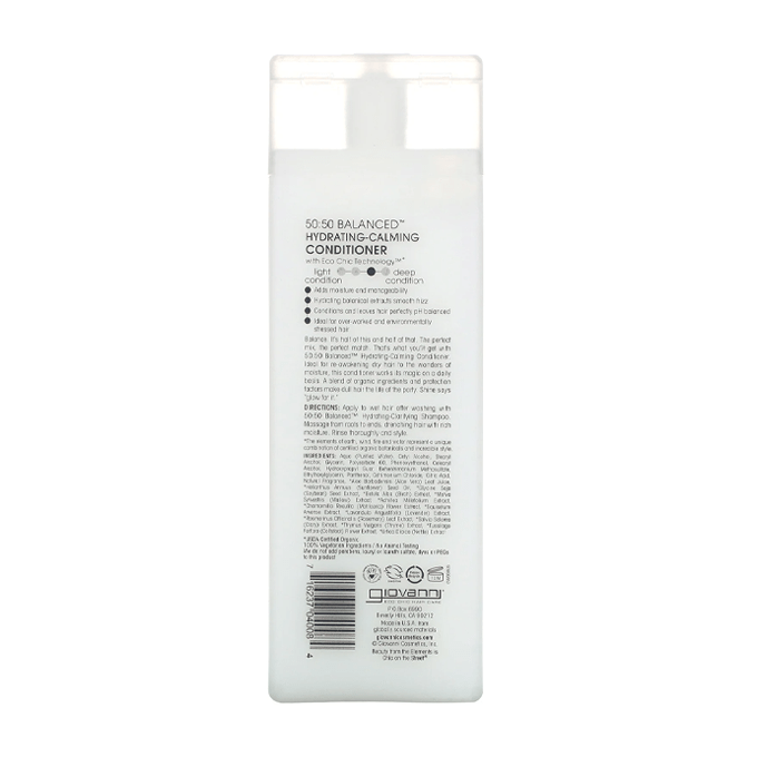 32236022_GiovanniBalancedHydratingCalmingConditioner-250ml-680x680 بلسم 50:50 المتوازن المرطب والملطف للشعر من جيوفاني - 250مل