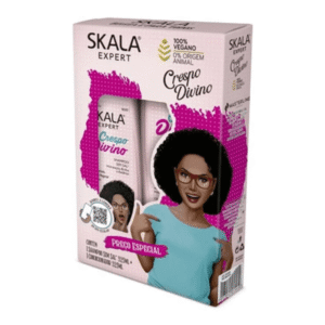 مجموعة شامبو وبلسم اكسبرت كريسبو ديفاينو للشعر الكيرلي من سكالا - 325 مل