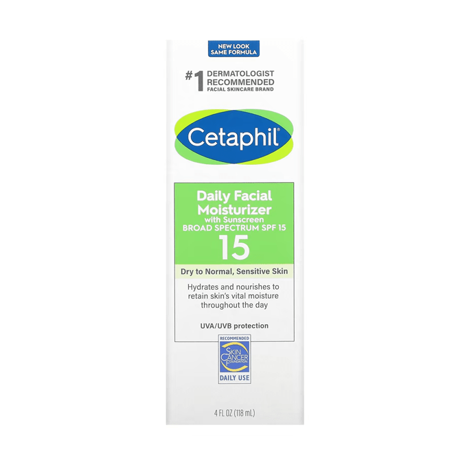 مرطب الوجه اليومي بمعامل حماية 15 من سيتافيل - 118مل