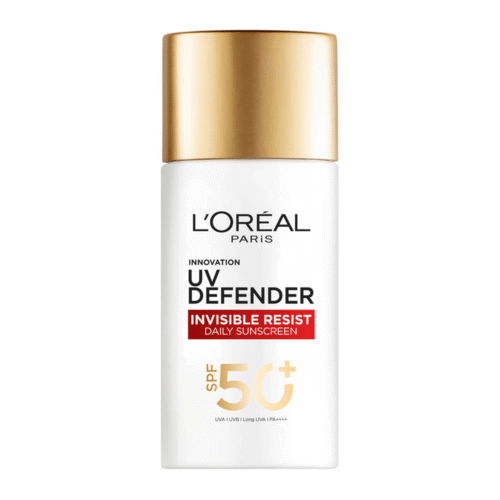 لوريال باريس واقي شمس سائل يوفي ديفيندر انفيزيبل بعامل حماية من الشمس 50+ PA++++ - 50مل