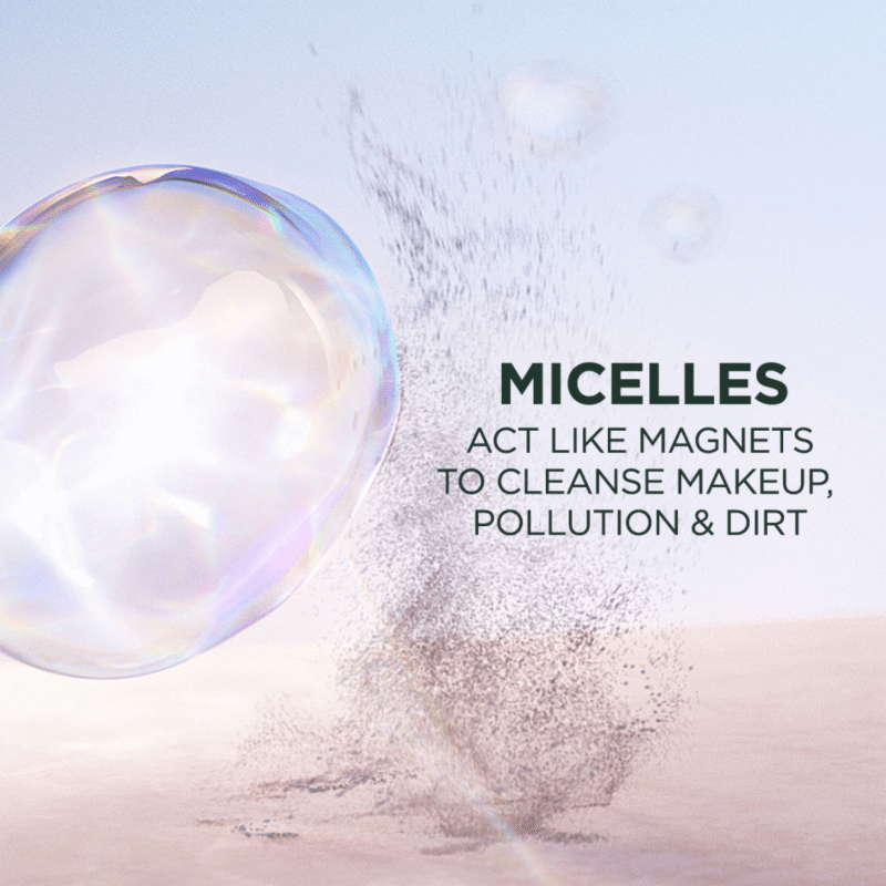 غارنييه ماء ميسيلار سكين اكتف لتنظيف البشرة - 400مل