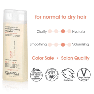 45561088_Giovanni5050BalancedHydratingClarifyingShampoo-250ml--680x680 شامبو 50:50 المرطب والمنقي للشعر من جيوفاني - 250مل