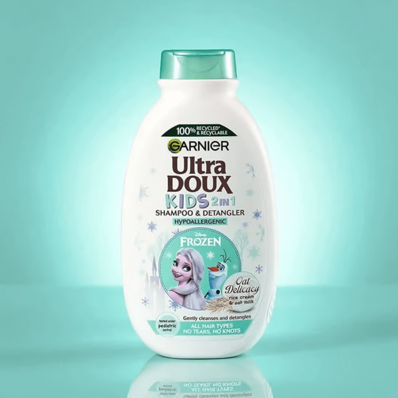 غارنييه شامبو وبلسم الترا دو 2 في 1 أوت دلكسي للأطفال فروزن - 400مل