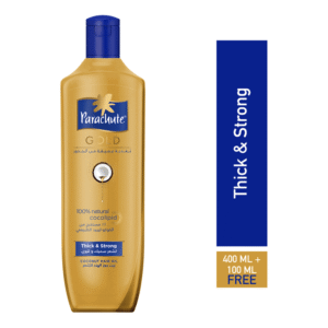 زيت جوز الهند للشعر جولد من باراشوت اشتر 1 واحصل على 1 مجانا - 400مل + 100مل