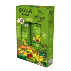 مجموعة شامبو وبلسم بالقهوة الخضراء البرازيلية من سكالا - 325 مل