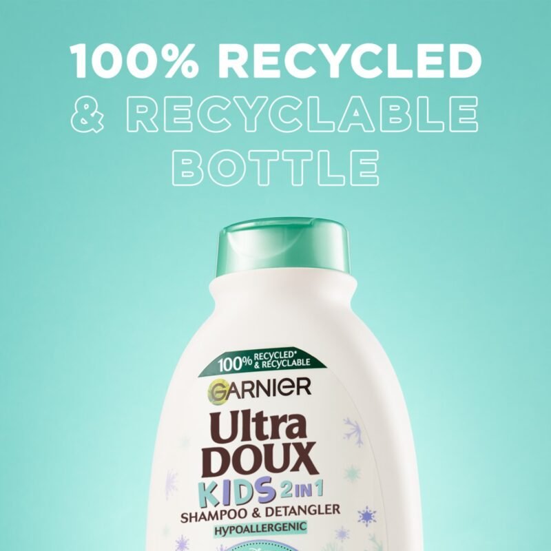 غارنييه شامبو وبلسم الترا دو 2 في 1 أوت دلكسي للأطفال فروزن - 400مل