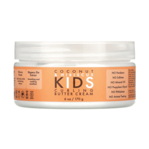 كريم تجعيد الشعر بجوز الهند والكركديه من شيا مويستشر للأطفال - 170 جرام