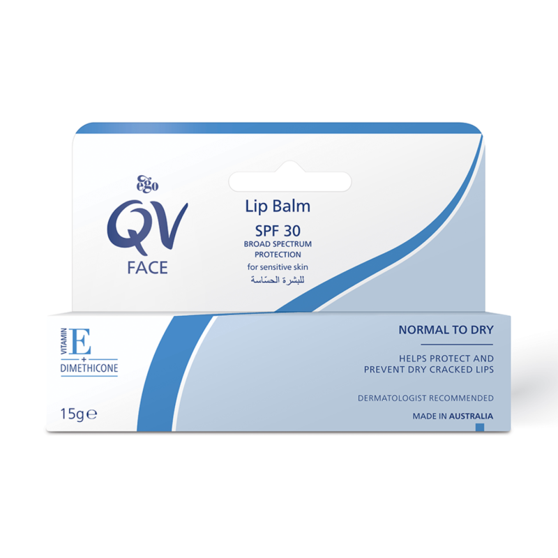 كيوفي مرطب شفاه بعامل وقاية من الشمس 30 - 15جم