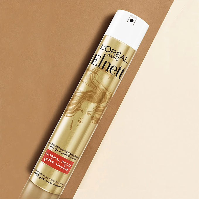 مثبت الشعر ايلنت ساتين مثبت عادي من لوريال باريس - 75 مل