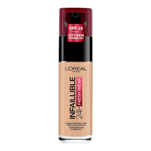 60 كريم أساس فاونديشن انفاليبل 32 ساعة فريش وير من لوريال باريس