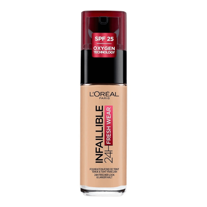 60 كريم أساس فاونديشن انفاليبل 32 ساعة فريش وير من لوريال باريس