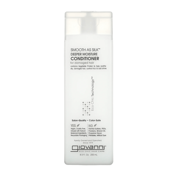 63501128_GiovanniSmoothAsSilkDeeperMoistureConditioner-250ml-680x680 بلسم الترطيب العميق سموث از سليك من جيوفاني -250 مل