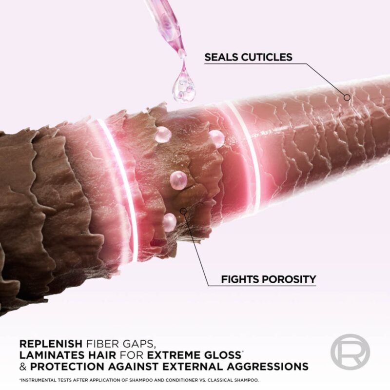 لوريال باريس شامبو ايفليف جليكوليك جلوس - 400مل