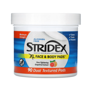 ستريديكس ضمادات قطنية للوجه والجسم بخلاصة الجريب فروت - 90 قطعة