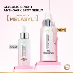 7680029_1744029574_2579e2c0b16295d9c1a130249c32b64f-1500x1500 لوريال باريس سيروم غلايكوليك برايت ميلاسيل - 30 مل