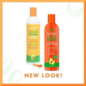 كريم منشط لترطيب الشعر المجعد من كانتو - 355مل