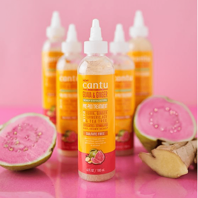 معالج للشعر بالجوافة والزنجبيل قبل الشامبو من كانتو - 180مل