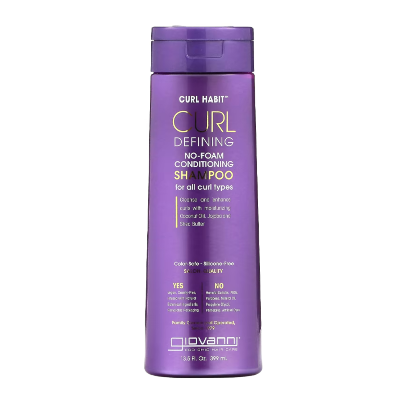 شامبو مرطب بدون رغوة كيرل هابيت كيرل ديفاينينج من جيوفاني - 399مل