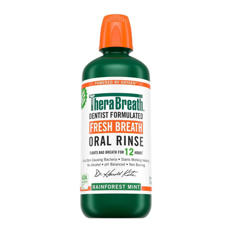 8633079_1718096856_16a7416dfd830a93fd1b40bb27ca68e5-1500x1500 غسول الفم المنعش فريش بريث رينفوريست مينت من ثيرابريث - 473 مل