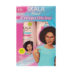 سكالا مجموعة شامبو وبلسم برازيل كريسبو ديفاينو للشعر الكيرلي - 325 مل