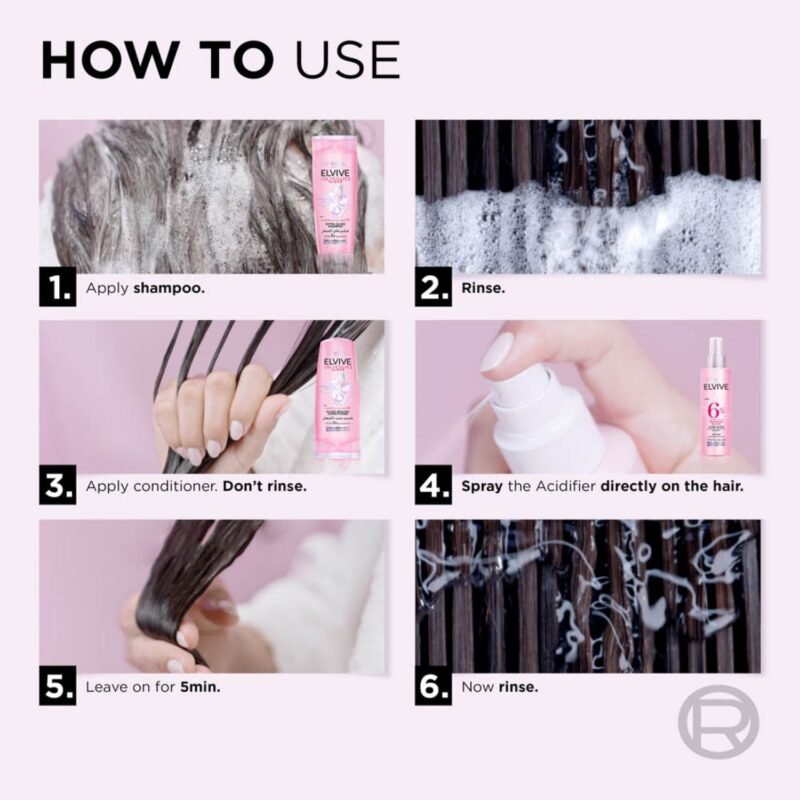 لوريال باريس شامبو ايفليف جليكوليك جلوس - 400مل