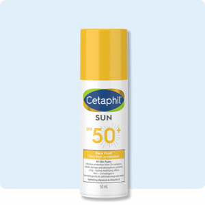 واقي شمس سائل للوجه بحماية 50 ملون من سيتافيل - لايت ميديم - 50مل