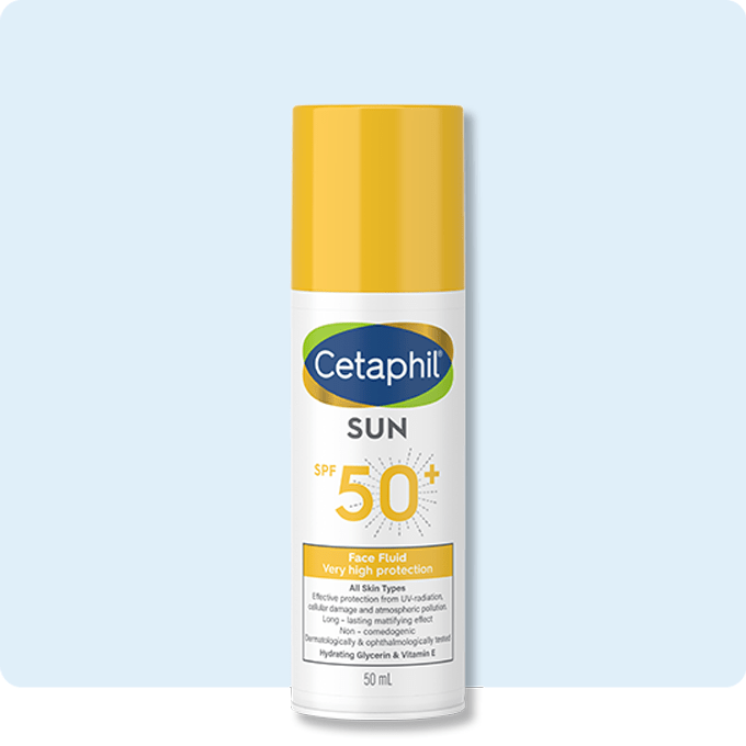 واقي شمس سائل للوجه بحماية 50 ملون من سيتافيل - لايت ميديم - 50مل