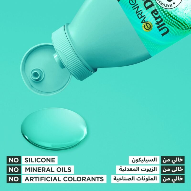 غارنييه شامبو الترا دو لغذاء الشعر المرطب بالصبار وجوز الهند - 350مل