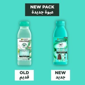 غارنييه شامبو الترا دو لغذاء الشعر المرطب بالصبار وجوز الهند - 350مل