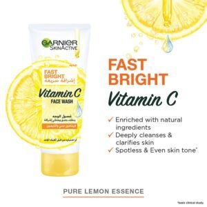 غارنييه غسول الوجه سكين اكتيف للتفتيح بالليمون - 100مل